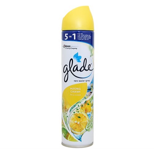 Nước hoa xịt phòng glade - hương chanh 280ml