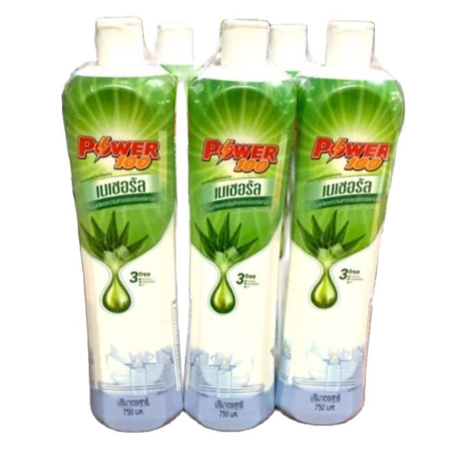 Nước rửa chén thái lan power 100 natura 750ml