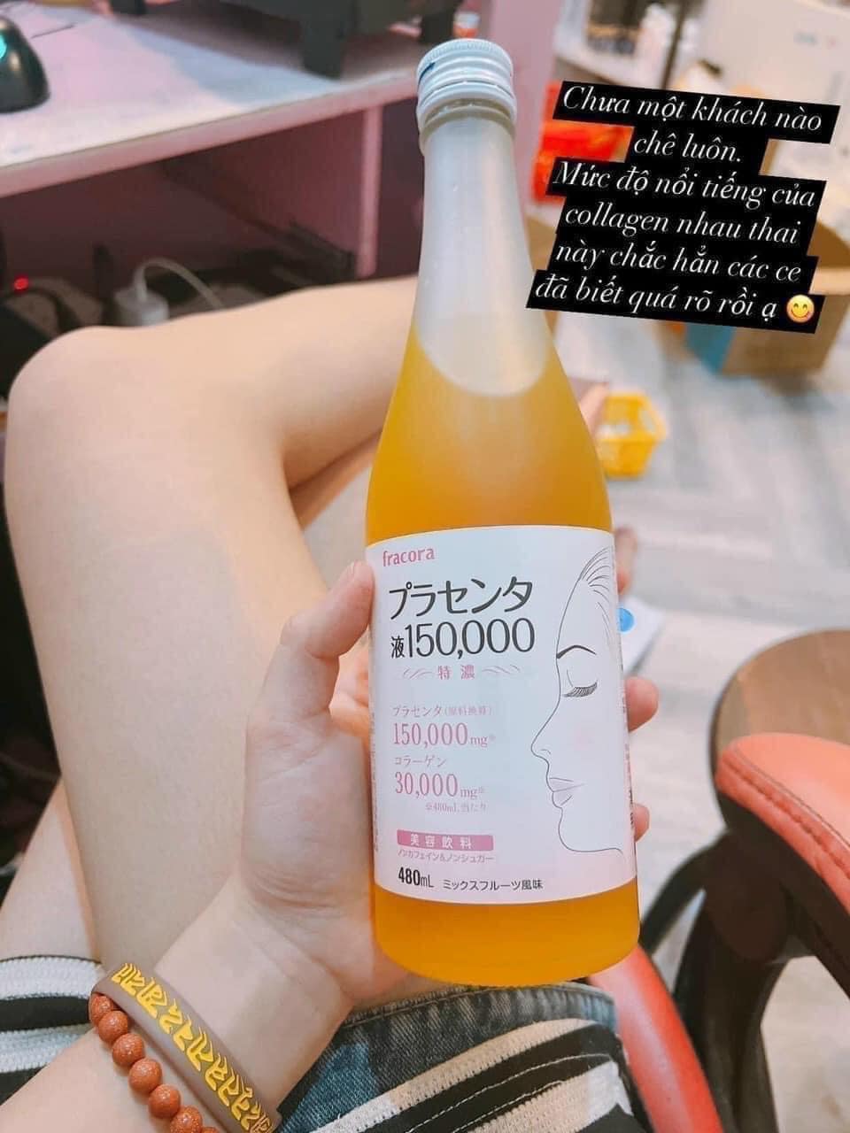 Nước uống nhau thai fracora placenta nội địa nhật bản