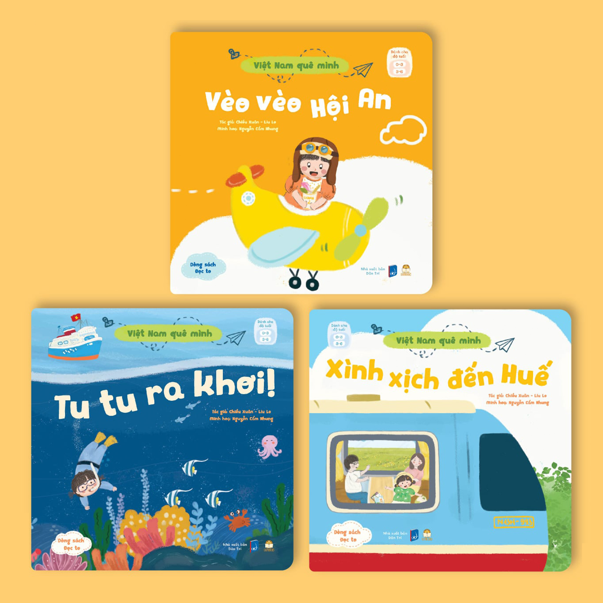 Sách thiếu nhi cho bé tập nói, tập đọc - Bộ Việt Nam Quê Mình