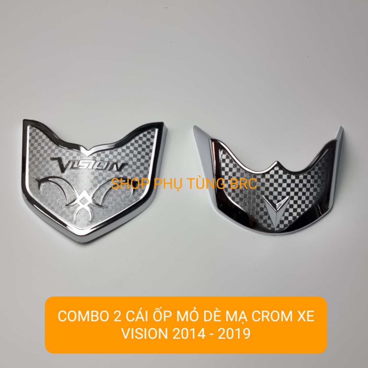 Combo bộ ốp mỏ dè trước sau xe VISION 2014 - 2019