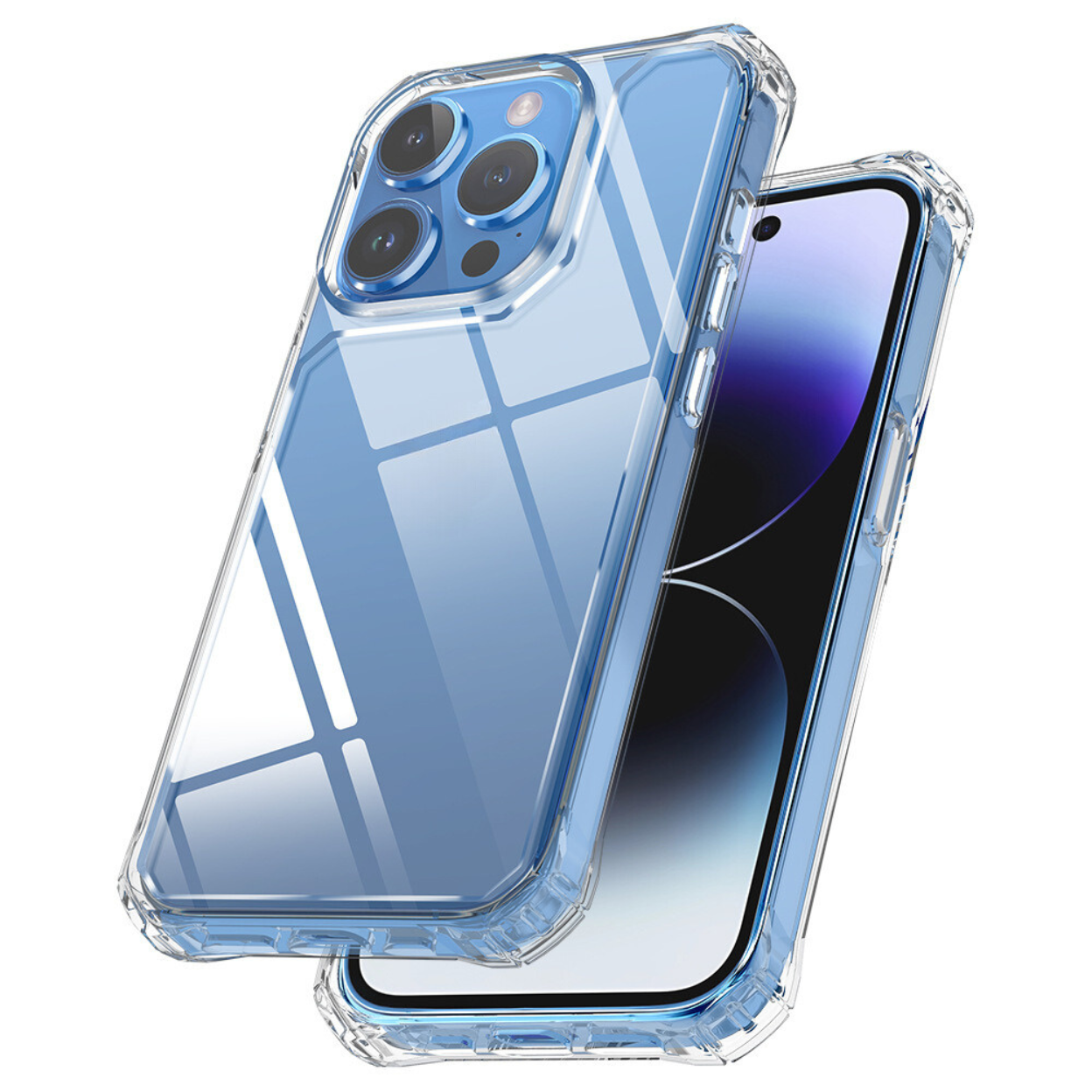 Ốp lưng dành cho iphone 15 promax/ iphone 15 pro/ iphone 15 plus/ iphone 15 kai.n clear armor case
