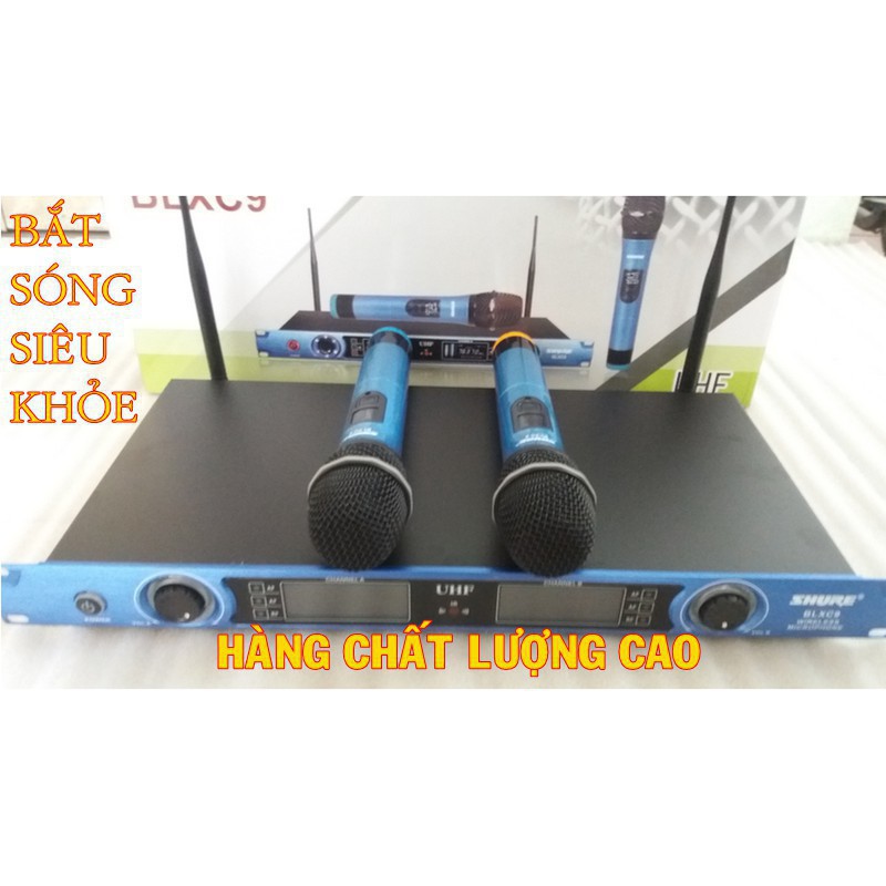 Mic không dây shure blxc9-mic không dây cao cấp