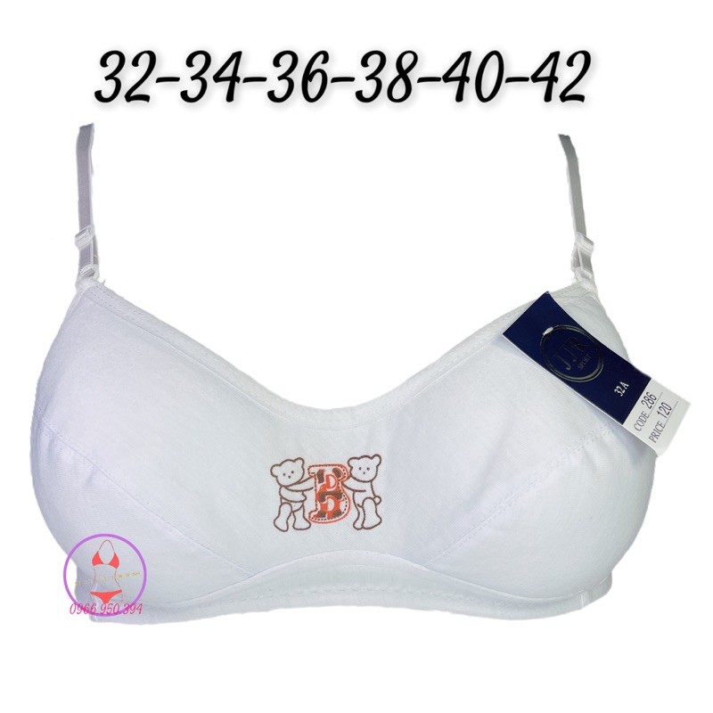 Áo ngực con gấu không gọng không mút loại 1 đủ size
