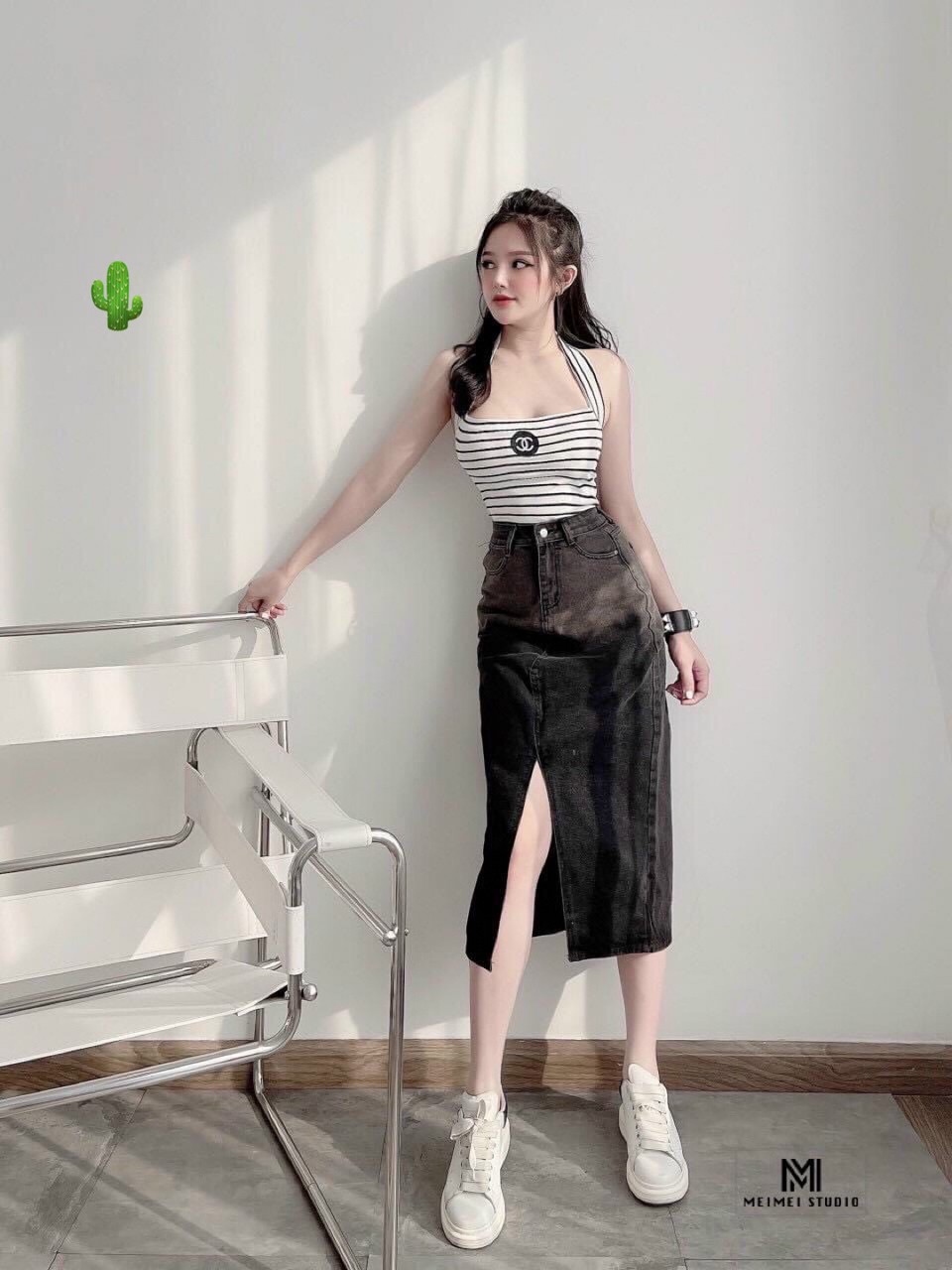 ÁO THUN HAI DÂY VÒNG SAU CỔ ÁO THUN LOGO ÁO THU CROPTOP ÁO THUN SỌC THUN BORIP FORM 45KG