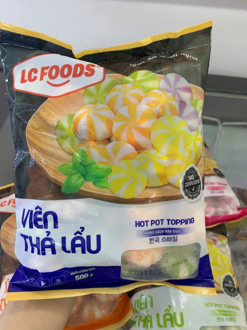 Viên Thả Lẩu Trứng Cá/ Trứng Tôm/ Phô Mai Trứng Muối..Hàng Lacusina Việt Nam 500G ( Giao Hàng Hà Nội)