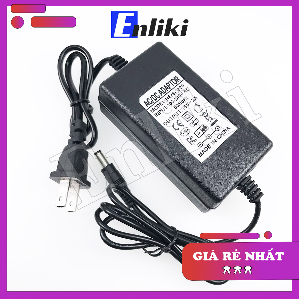 Adapter nguồn 18v 2a