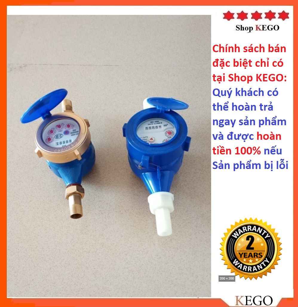 Đồng hồ, công tơ đo số nước sử dụng gia đình ( đơn vị đo khối, M3)