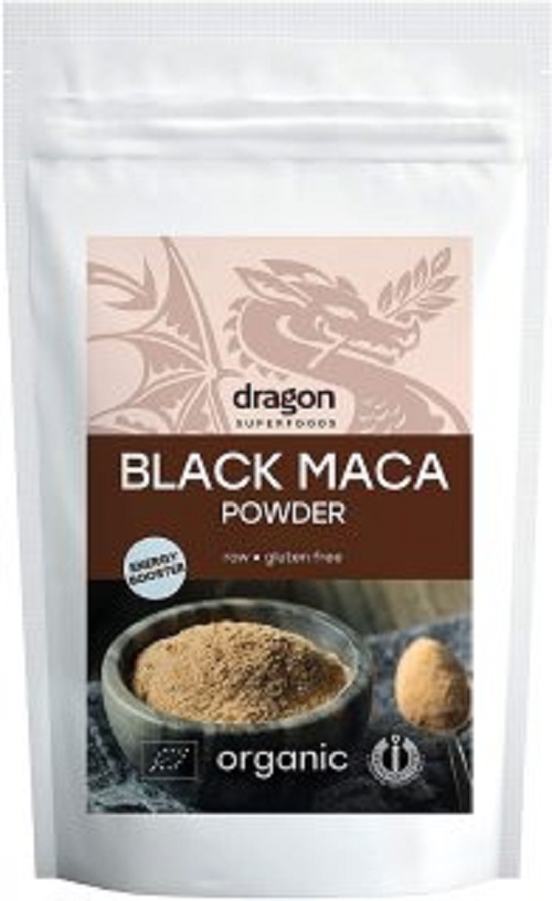 Bột nhân sâm Maca đen Peru Dragon Superfoods 100g - Thức uống hữu cơ