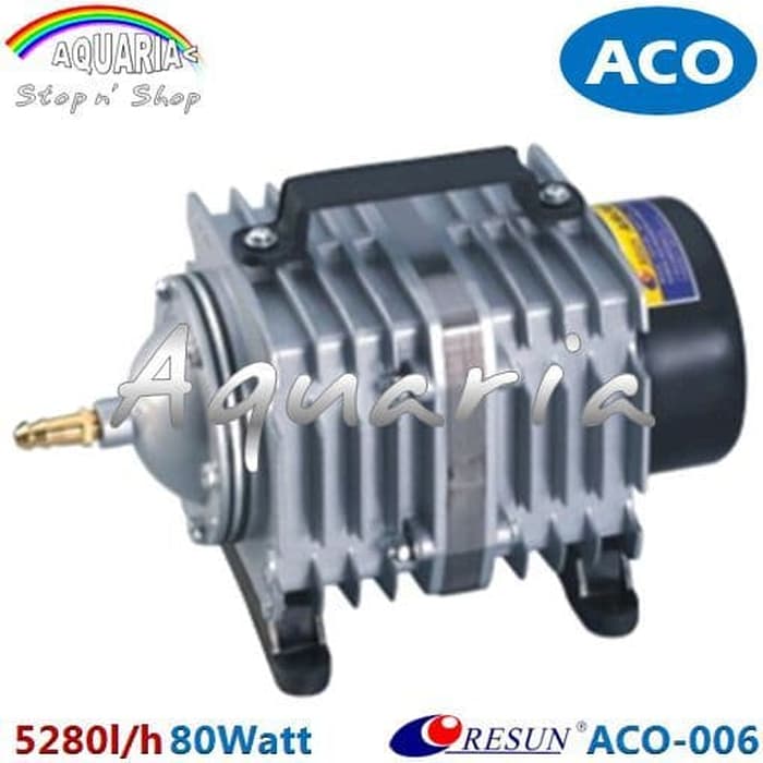Máy sủi oxy cho hồ cá cảnh Resun Aco 006 8 vòi