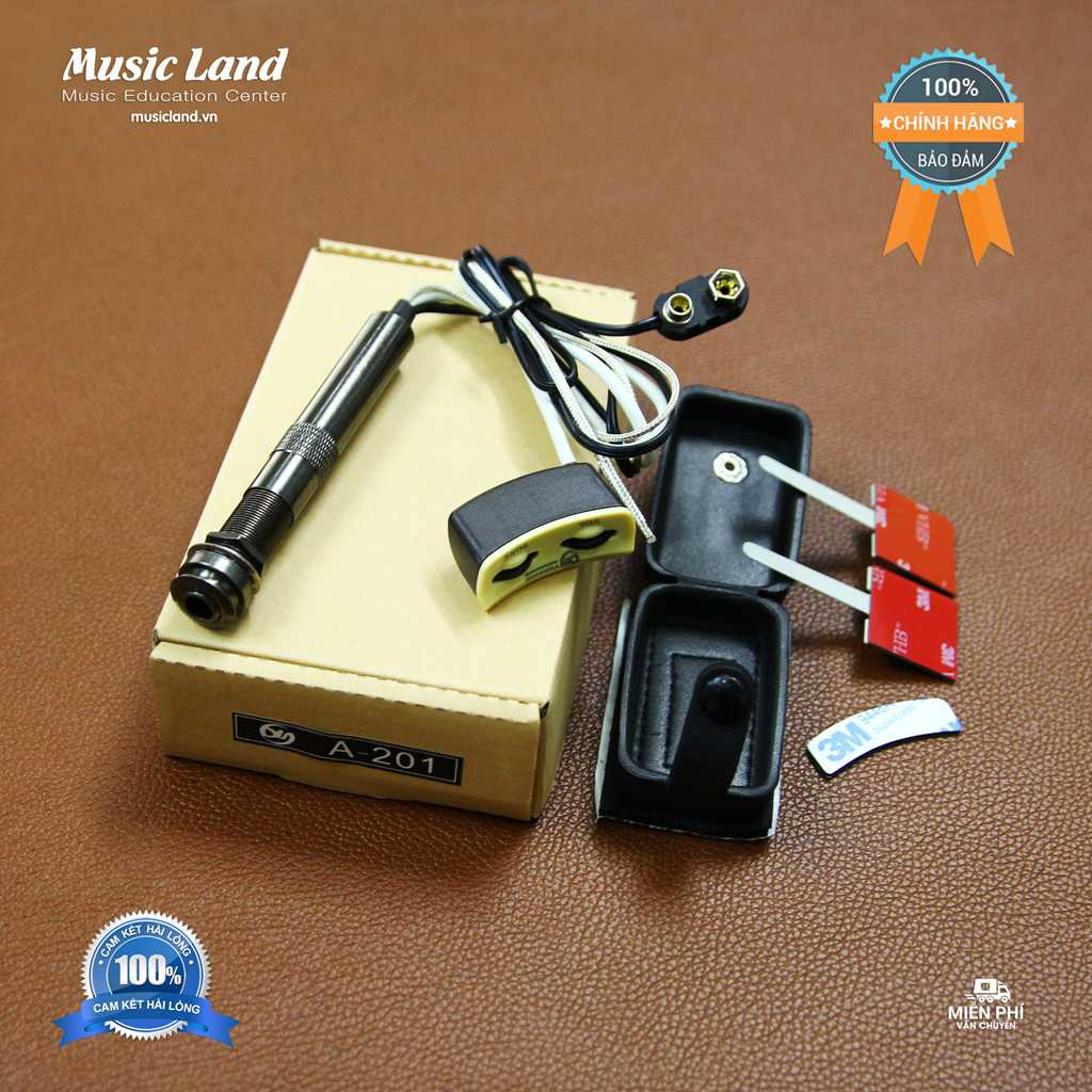 Pickup Đàn Guitar Không Khoét Thùng – Chính hãng Yuanxin A-201