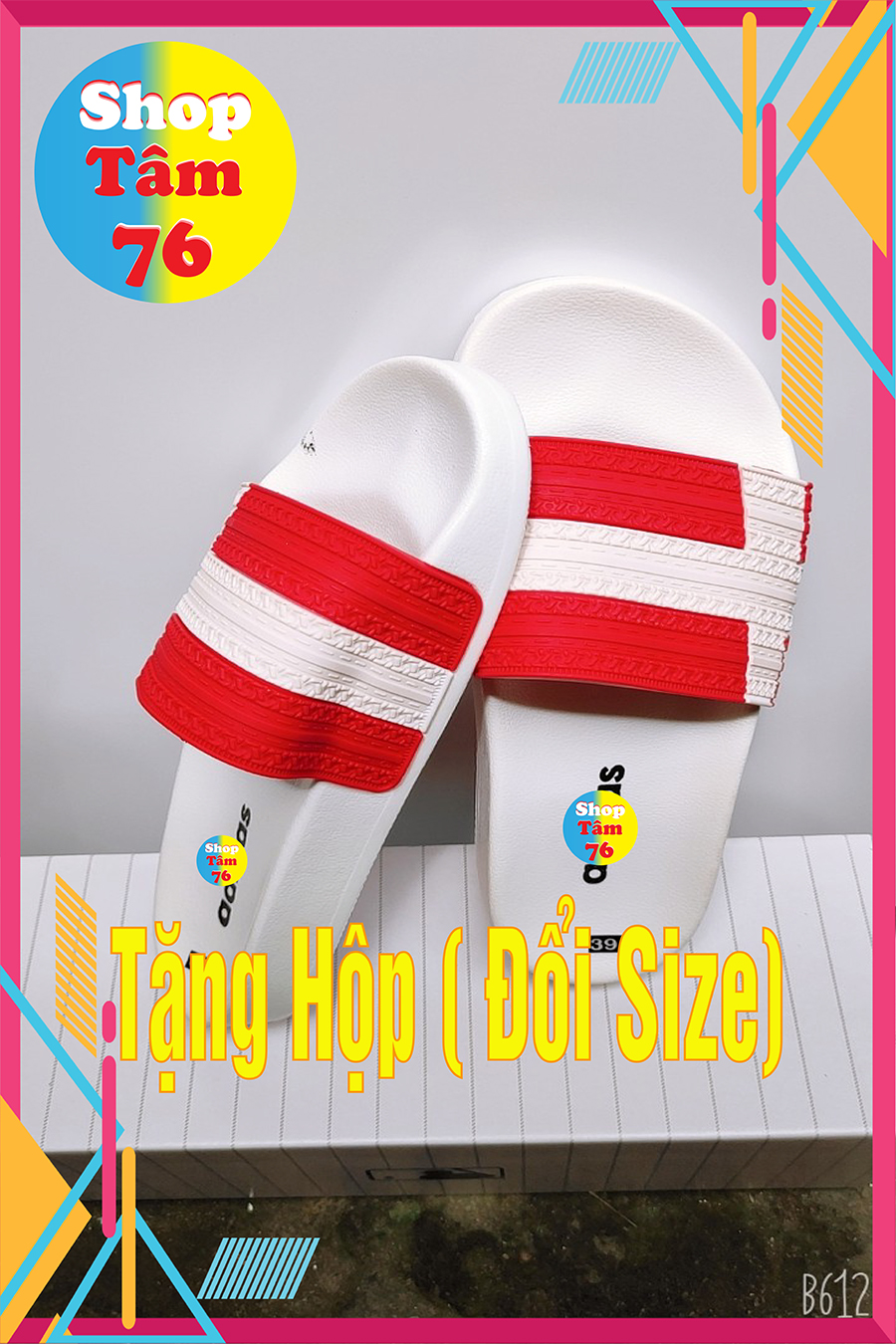 Dép adi.das quai ngang cao cấp dép unisex thời trang đế cao su - dép nam - dép quai ngang - dép đan xăng