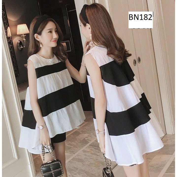 Bộ đồ bầu và sau sinh NaNa, set đồ thời trang nữ BN182
