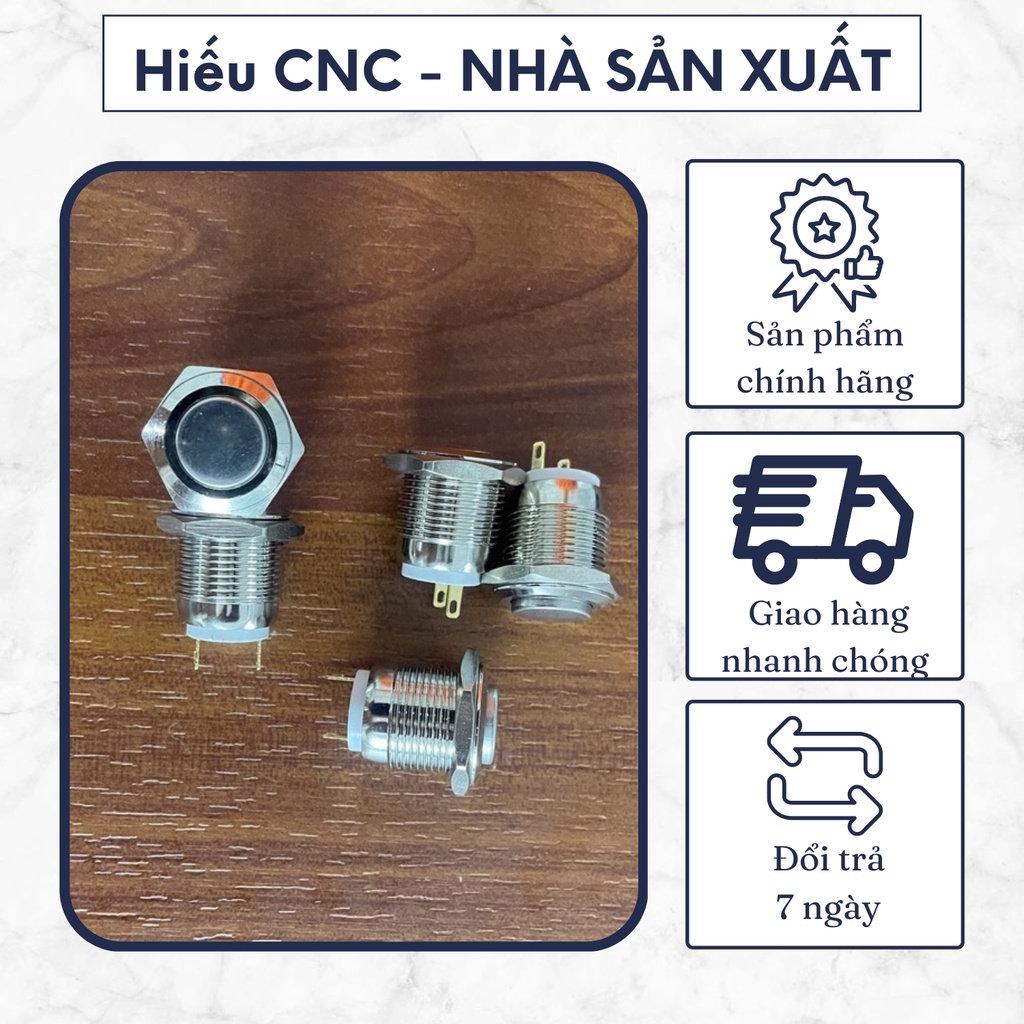 Nút nhấn nhả, nút nhấn giữ đa năng, thông minh tiện dụng, có độ thẩm mỹ cao