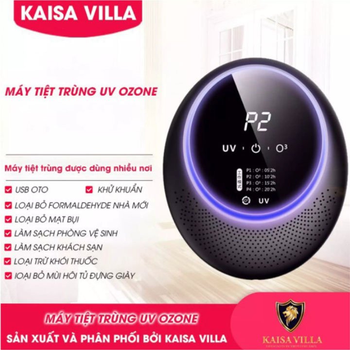 MÁY LỌC KHÔNG KHÍ KHỬ KHUẨN OZONE KAISA VILLA PHIÊN BẢN MỚI (Bảo Hành 12 Tháng)