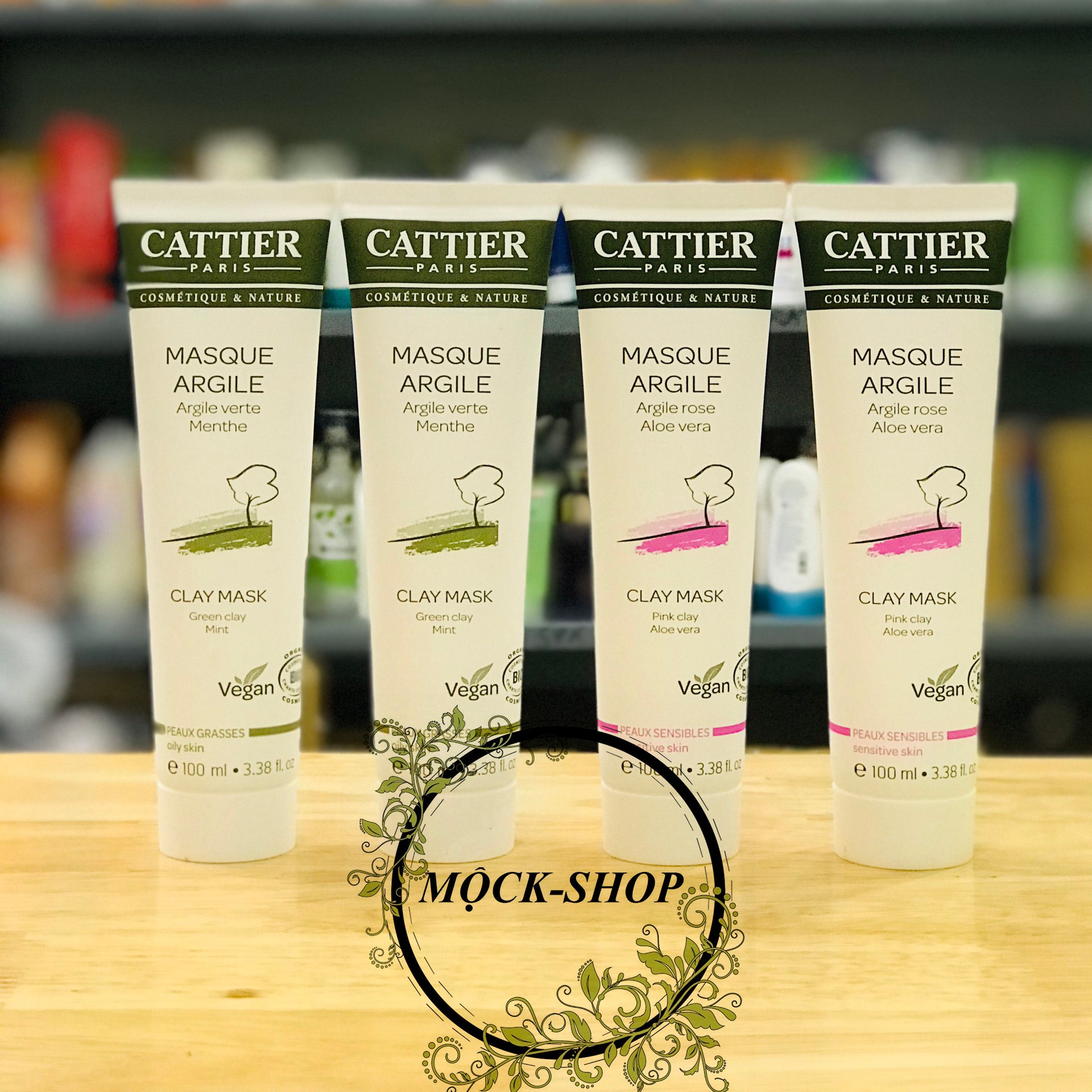 Mặt Nạ Đất Sét Cattier Clay Mask