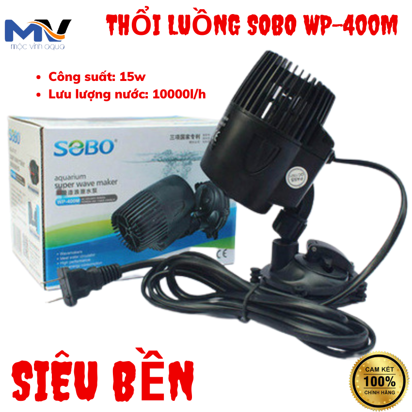 Máy thổi luồng hồ cá sobo wp-400m | cửa hàng cá cảnh và thiết bị lọc nước hồ cá mộc vinh aqua