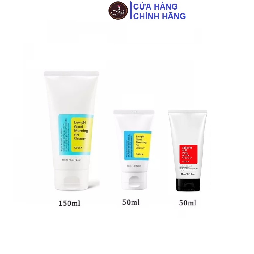 Sữa Rửa Mặt Cosrx Low pH Good Morning Gel Cleanser 50m,150ml