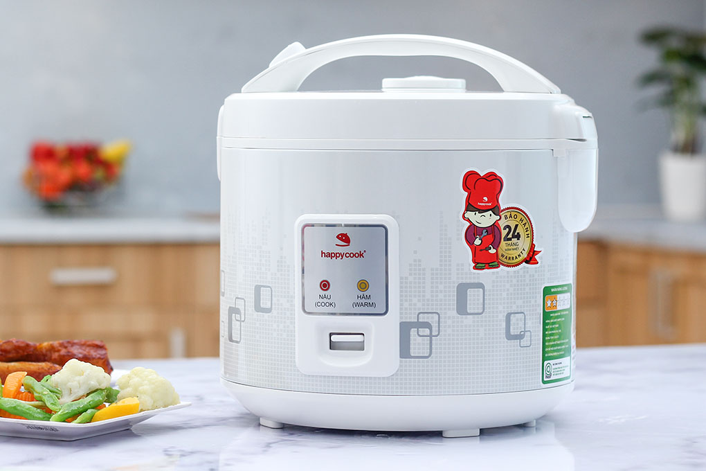 Nồi cơm điện happycook 1.8 lít hcj-180