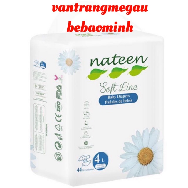 Bỉm Nateen châu Âu dán quần Sz S8 M8 L8 XL8 XXL8 cam kết hàng đúng mô tả chất lượng đảm bảo an toàn đến sức khỏe người sử dụng
