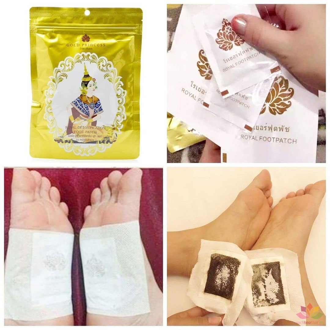 Miếng dán thải độc chân thái lan
