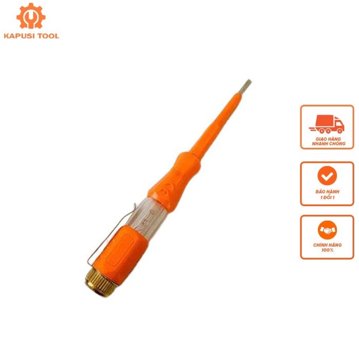 Bút thử điển Bút Dò Thử Điện Cao Cấp Nhật Bản Kapusi Với Cơ Chế Cách Ly Điện An Toàn Tuyệt Đối
