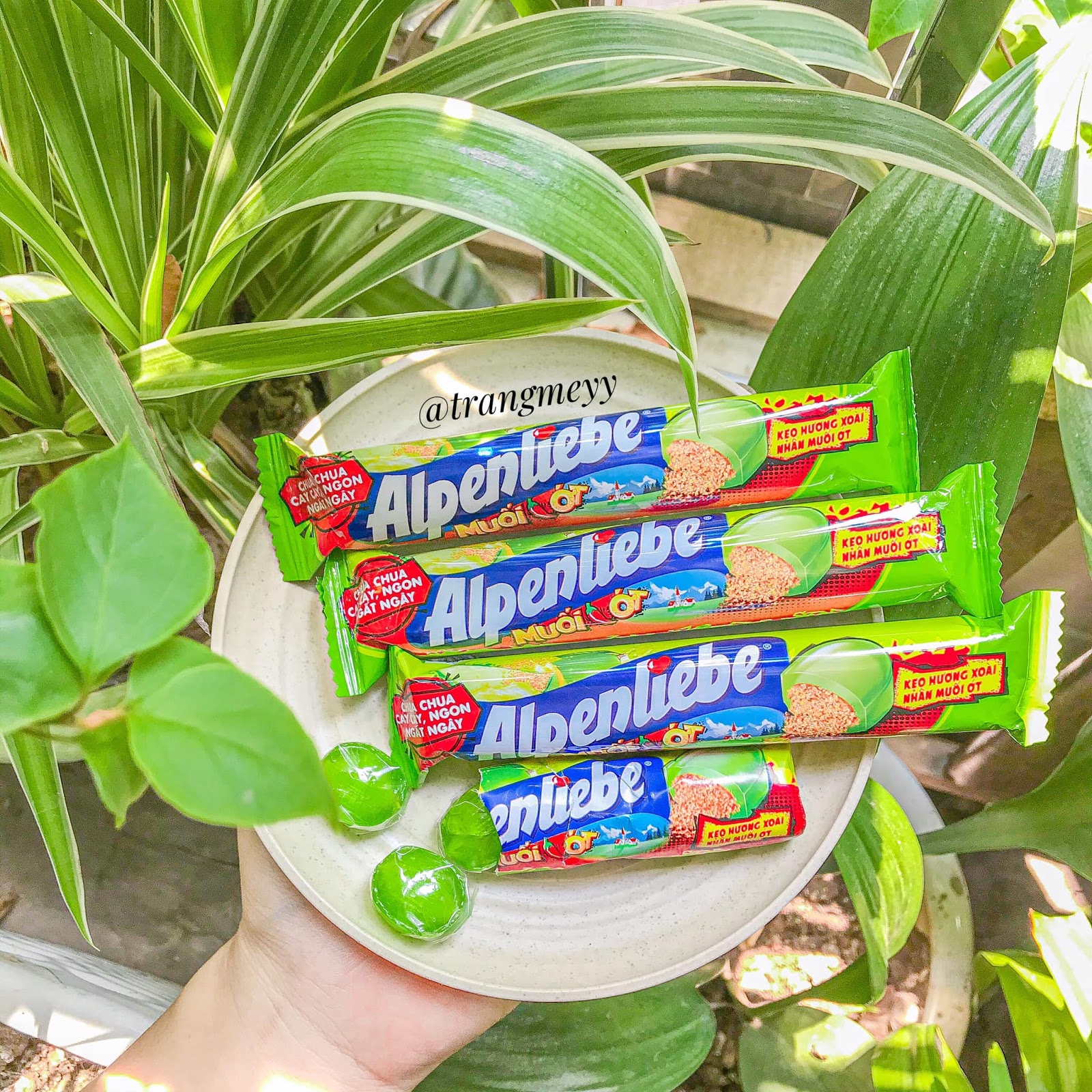 [ COMBO 7 THANH KẸO ] Kẹo ALPENLIEBE HƯƠNG SOÀI NHÂN MUỐI ỚT SIÊU NGON