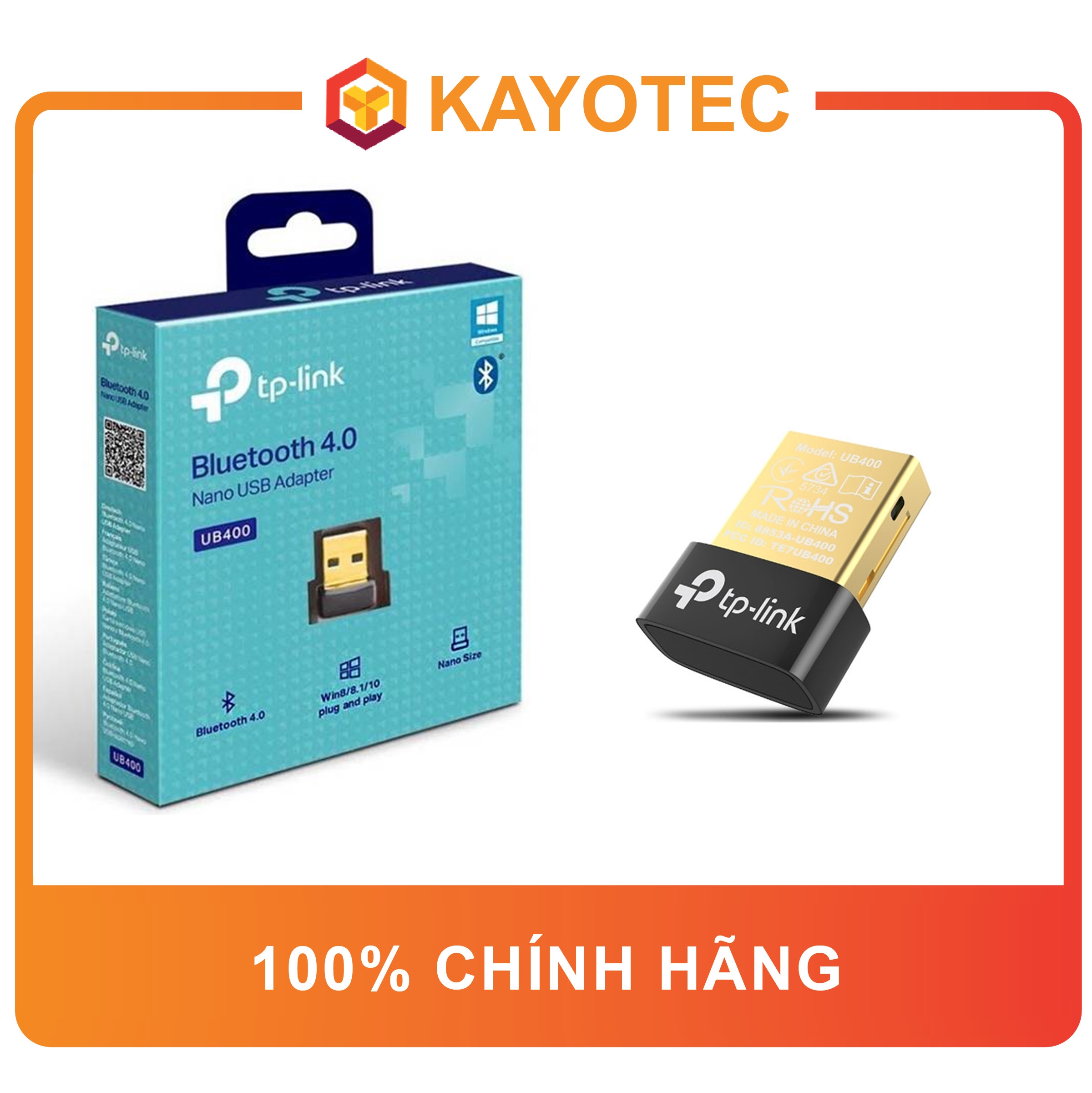 USB Nano Bluetooth 4.0 TP-LINK UB400 - Hàng Chính Hãng