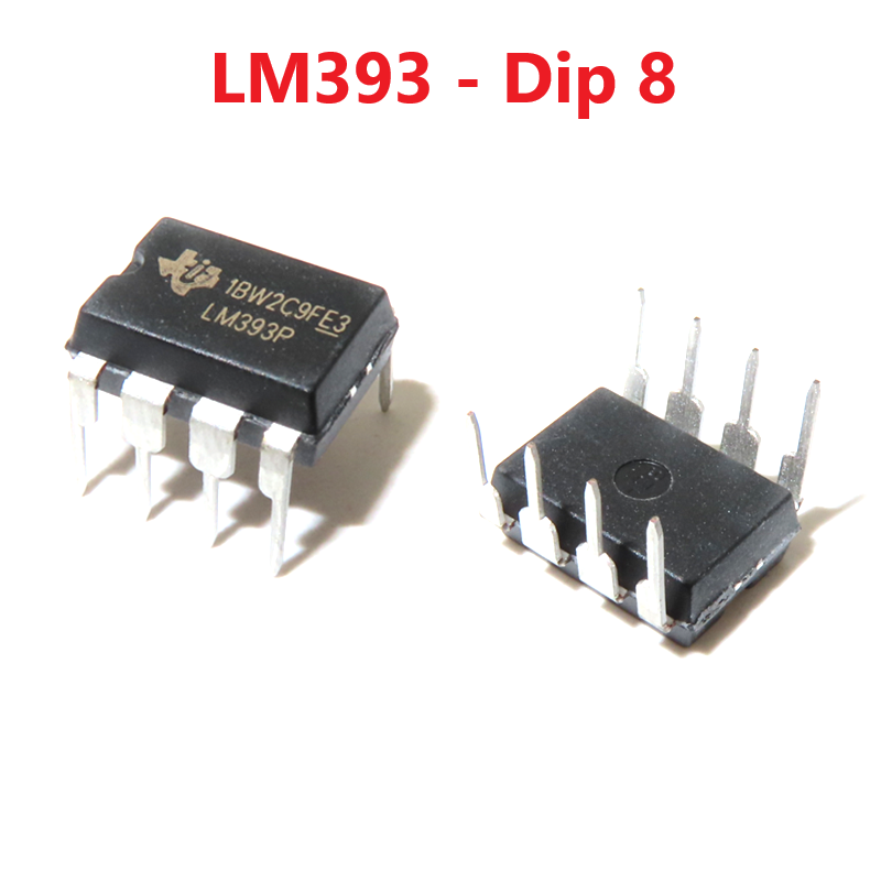 Gói 10 con, 5 con 1 con lm393 dip 8 ic so sánh điện áp
