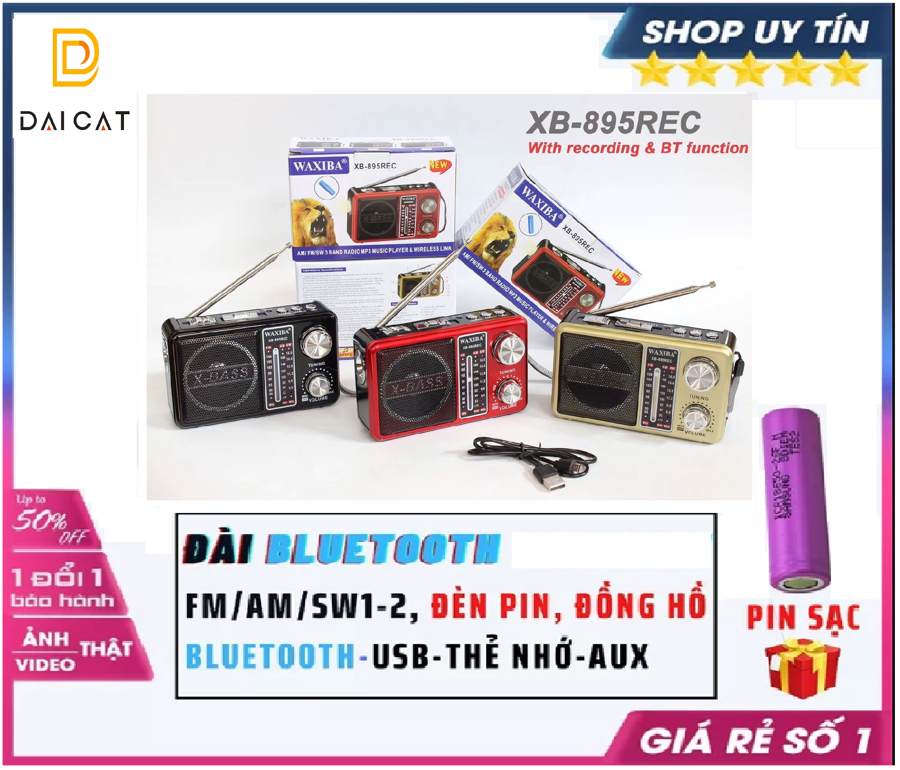 Đài fm, radio fm, đài radio fm & máy nghe nhạc nhập khẩu indonesia waxiba 895rec fm-am đa kênh, bắt sóng siêu khỏe đài fm dễ dùng cho người già bảo hành uy tín.