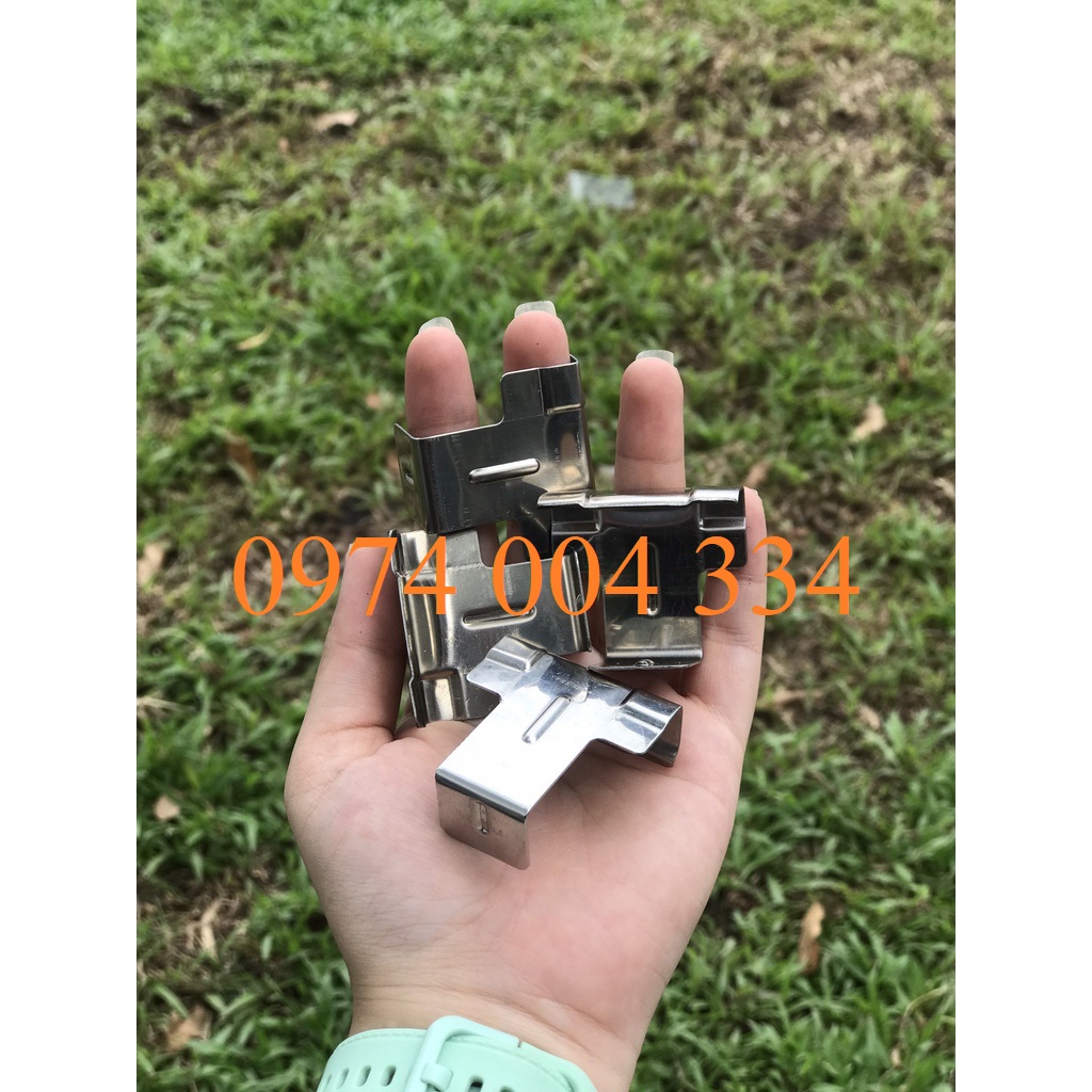 10 cái Kẹp thoát nước inox 304 Năng lượng mặt trời 40mm