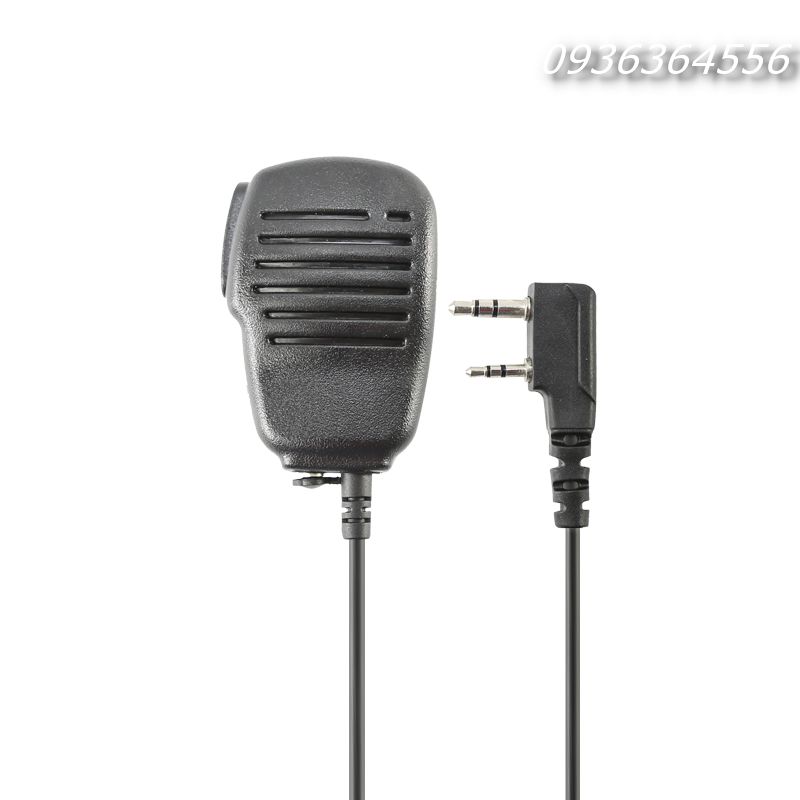 Tổ hợp micro/tai nghe loa Bộ đàm (CAO CẤP) gắn cầu vai dùng cho Bộ đàm Motorola, Kenwood.....