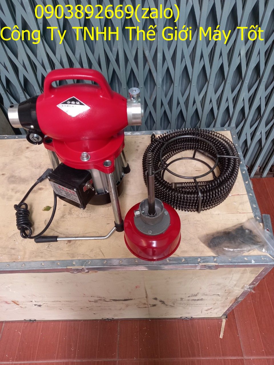 [HCM]máy thông tắc cống GQ 80 - 550w máy thông nghẹt cống