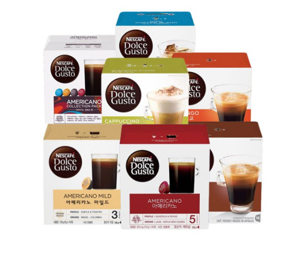 [Chính Hãng] Cafe Viên Nén NESCAFE DOLCE GUSTO Các vị hộp 16 viên/18 viên / 네스카페 돌체구스토 캡슐커피