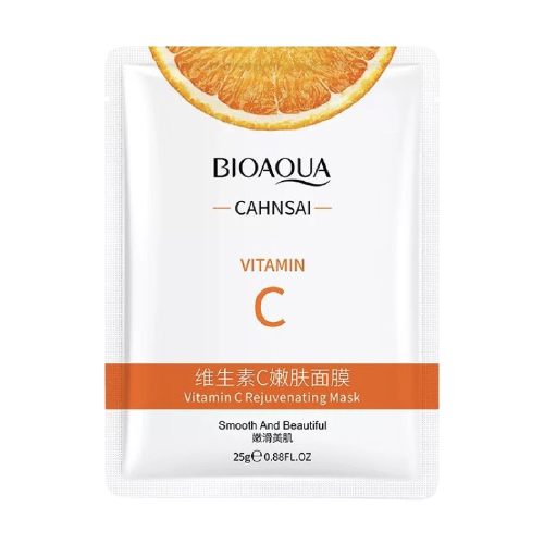 [ NHÀ BÁN MỚI] Combo 2 mặt Nạ Bổ Sung Vitamin C Dưỡng Ẩm, Trắng Da Bioaqua Vitamin C Skin Rejuvenation Mask 25g [ GIAO NGẪU NHIÊN]