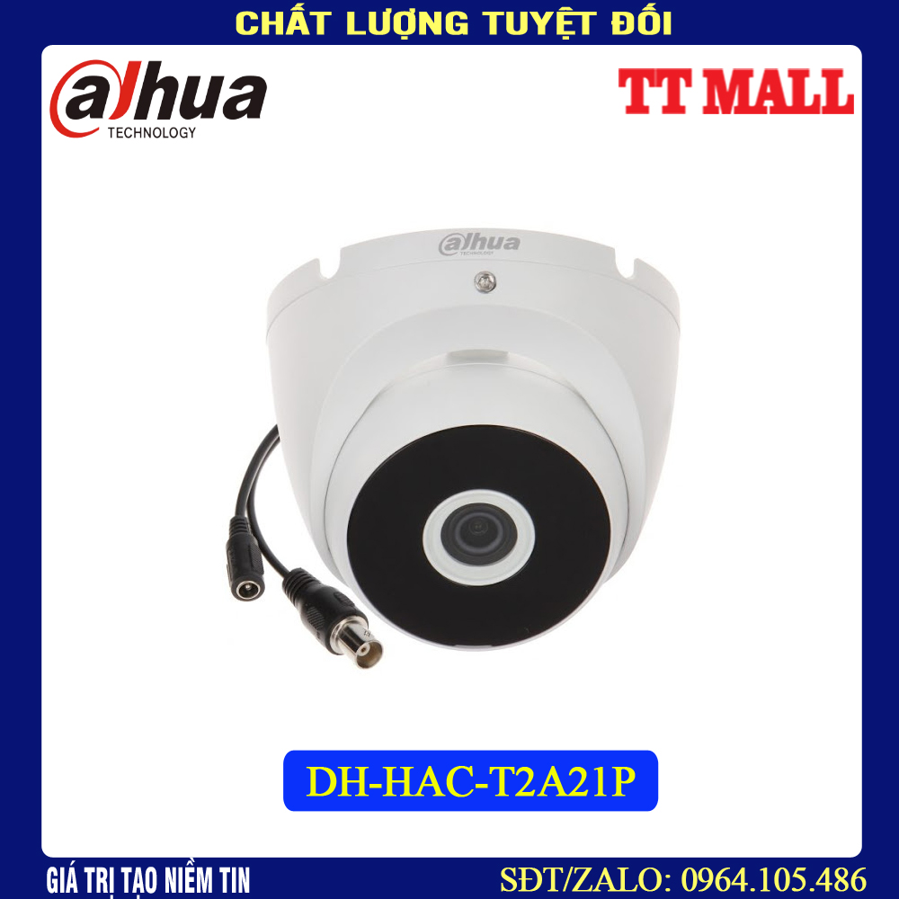 Camera Dahua DH-HAC-T2A21P hồng ngoại 2.0 Megapixel