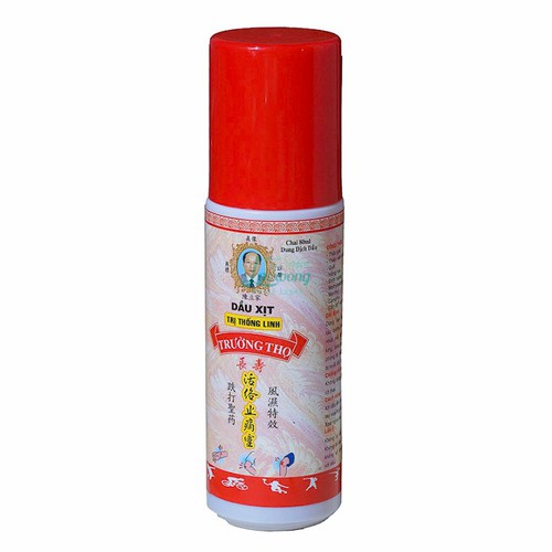 Dầu xịt Thống Linh Trường Thọ 80ml : Trật gân bong gân hỗ trợ giảm đau giảm sưng khi chơi thể thao chạy bộ