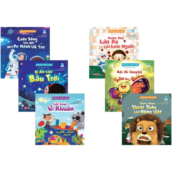 Fahasa - Bộ Sách Khoa Học Thật Là Vui (6 Tập)