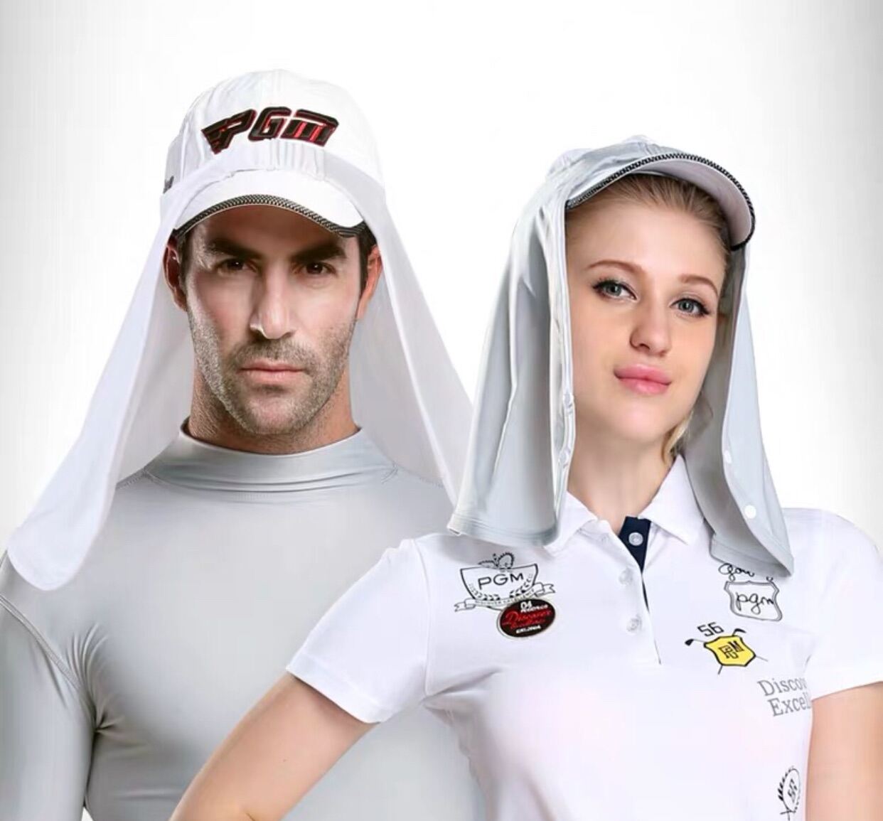 Khăn trùm chống nắng golf - khăn chốn nắng PGM - Chất thun lạnh