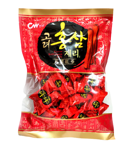 Kẹo hồng sâm jelly cw 350g