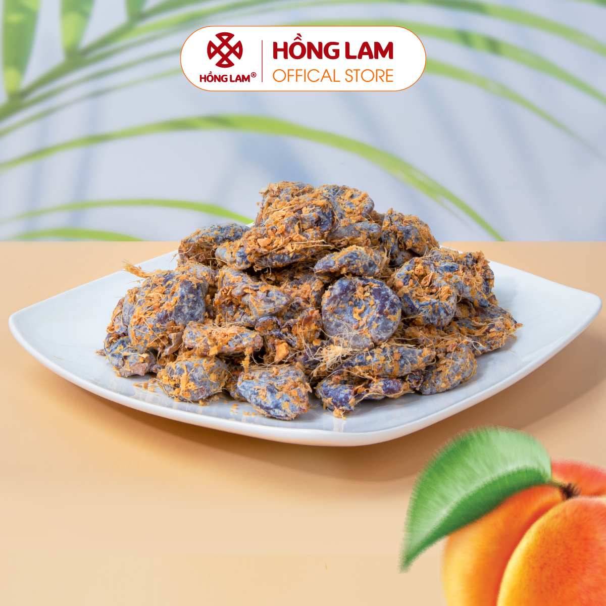 Ô Mai Mơ Hồng Lam 1 - Vị Chua Mặn Ngọt Gừng