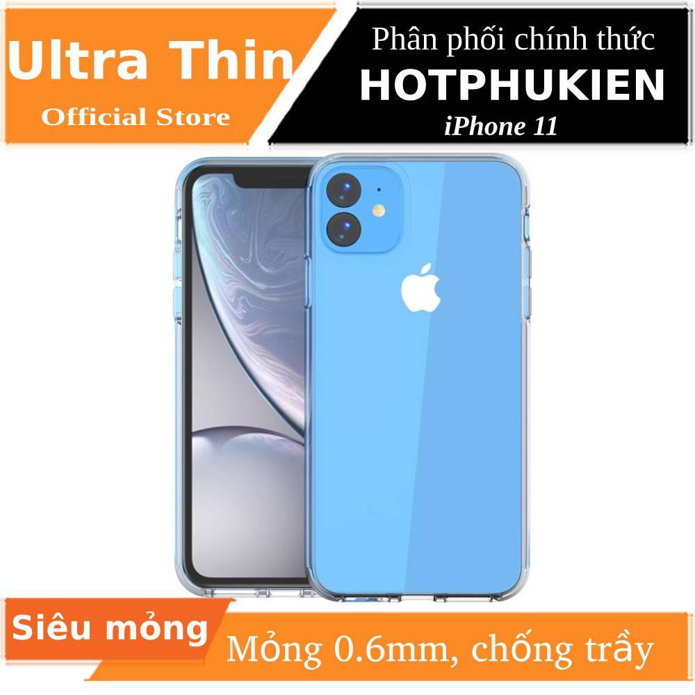 Ốp lưng dẻo silicon cho iPhone 11 hiệu Ultra Thin - Phân phối bởi Hotphukien
