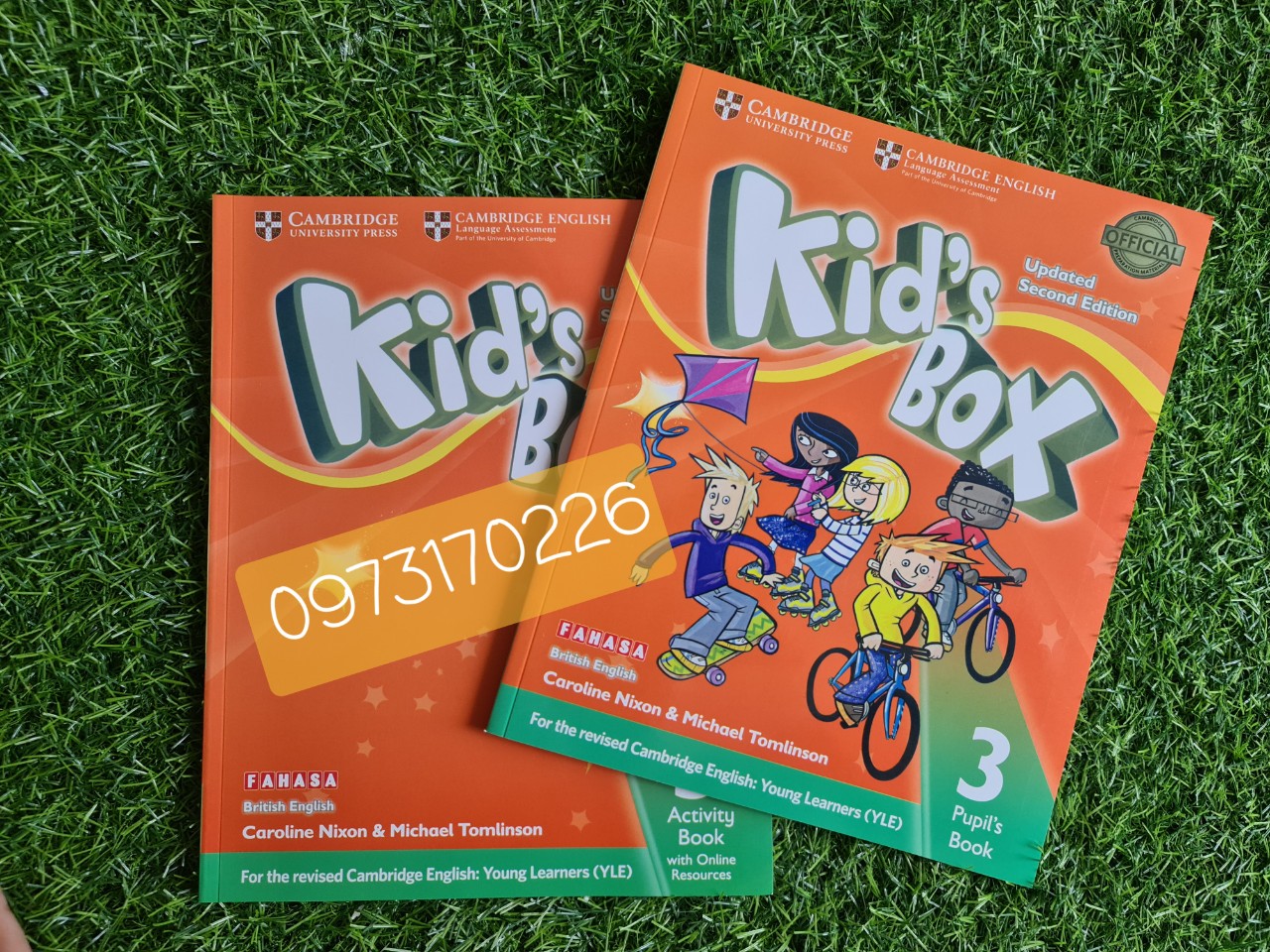 Sách kid's box 3 updated 2nd edition - trọn bộ 2 cuốn không kèm cd