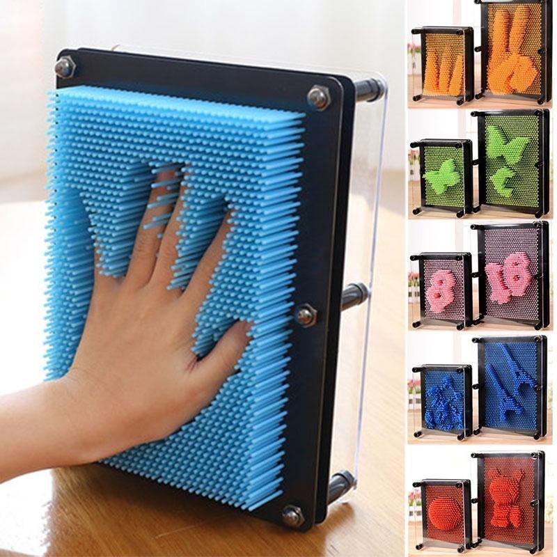 Đồ chơi tạo hình thông minh Pinart 3D, phù hợp với mọi lứa tuổi, tạo hình theo ý muốn, giúp phát triển kỹ năng, loại hình chữ nhật, size 18cm