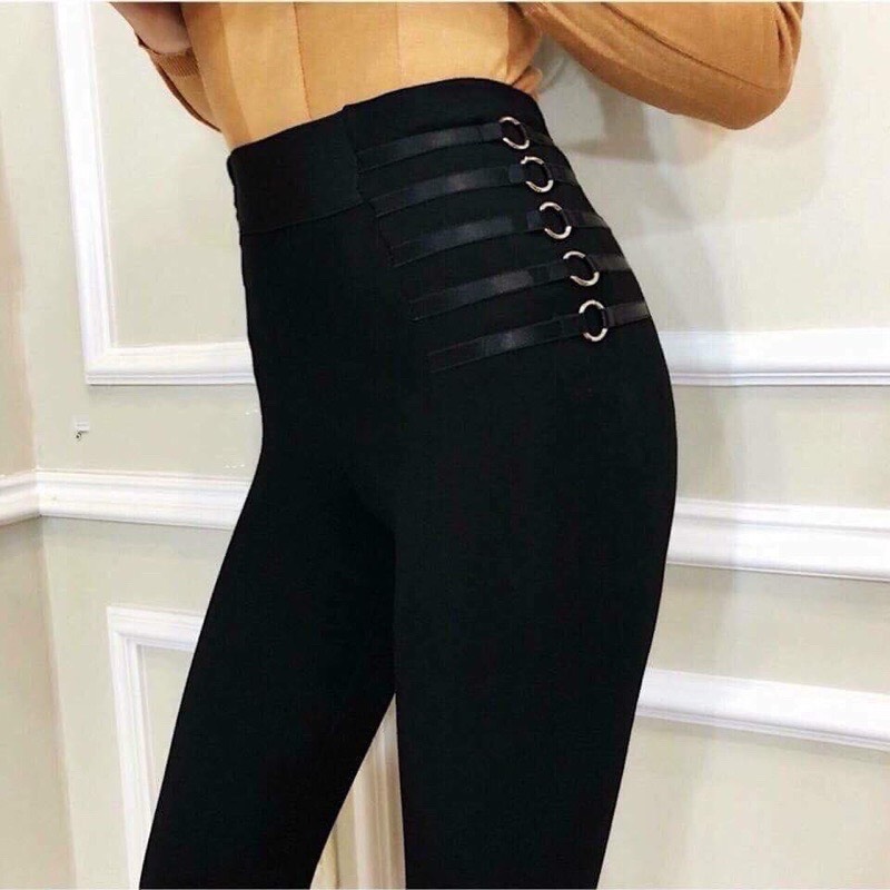 Quần Legging Nữ Cạp Cao Bản to Quần Legging nữ Aoki-TNS-Mã Legging Aoki