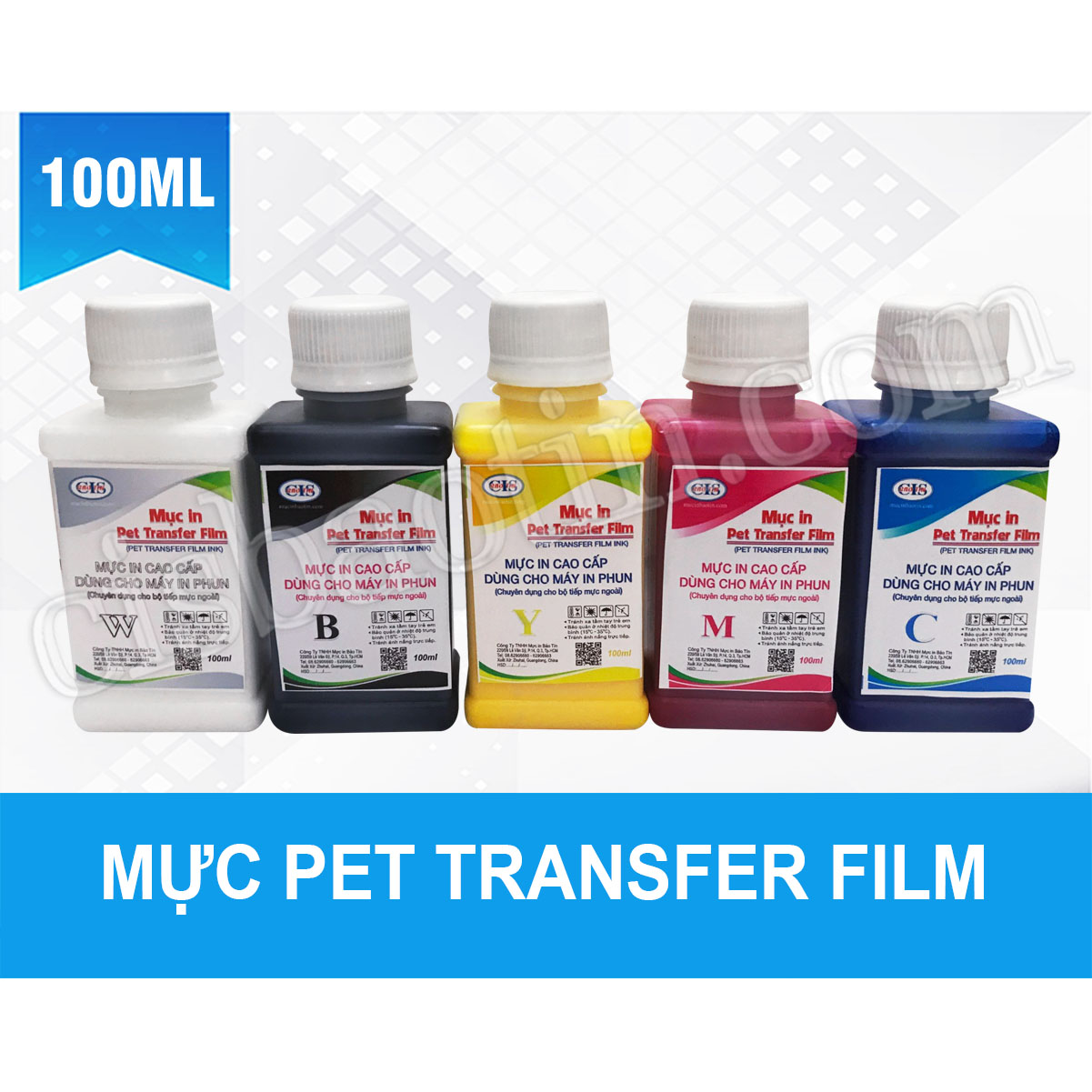 [HCM]MỰC IN PET TRANFER FILM- LỌ 100ML
