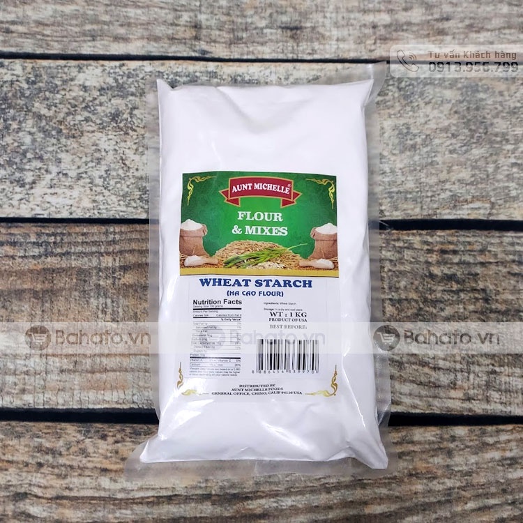 Bột tàn mì, bánh há cảo gói 1kg