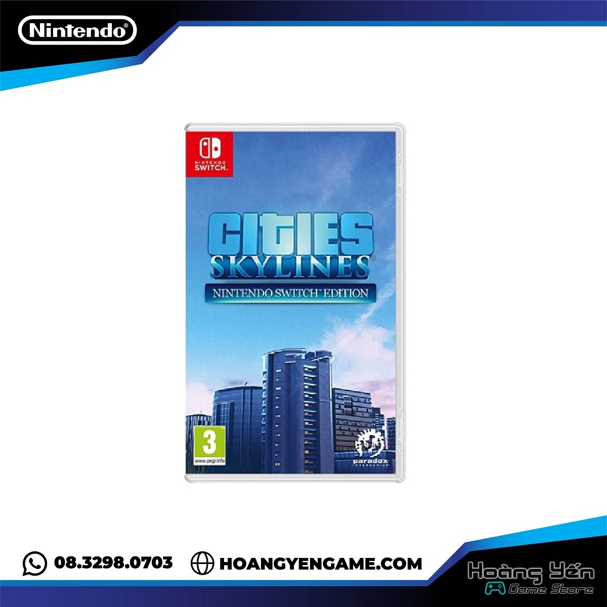 Băng Game Cities Skylines Nintendo Switch