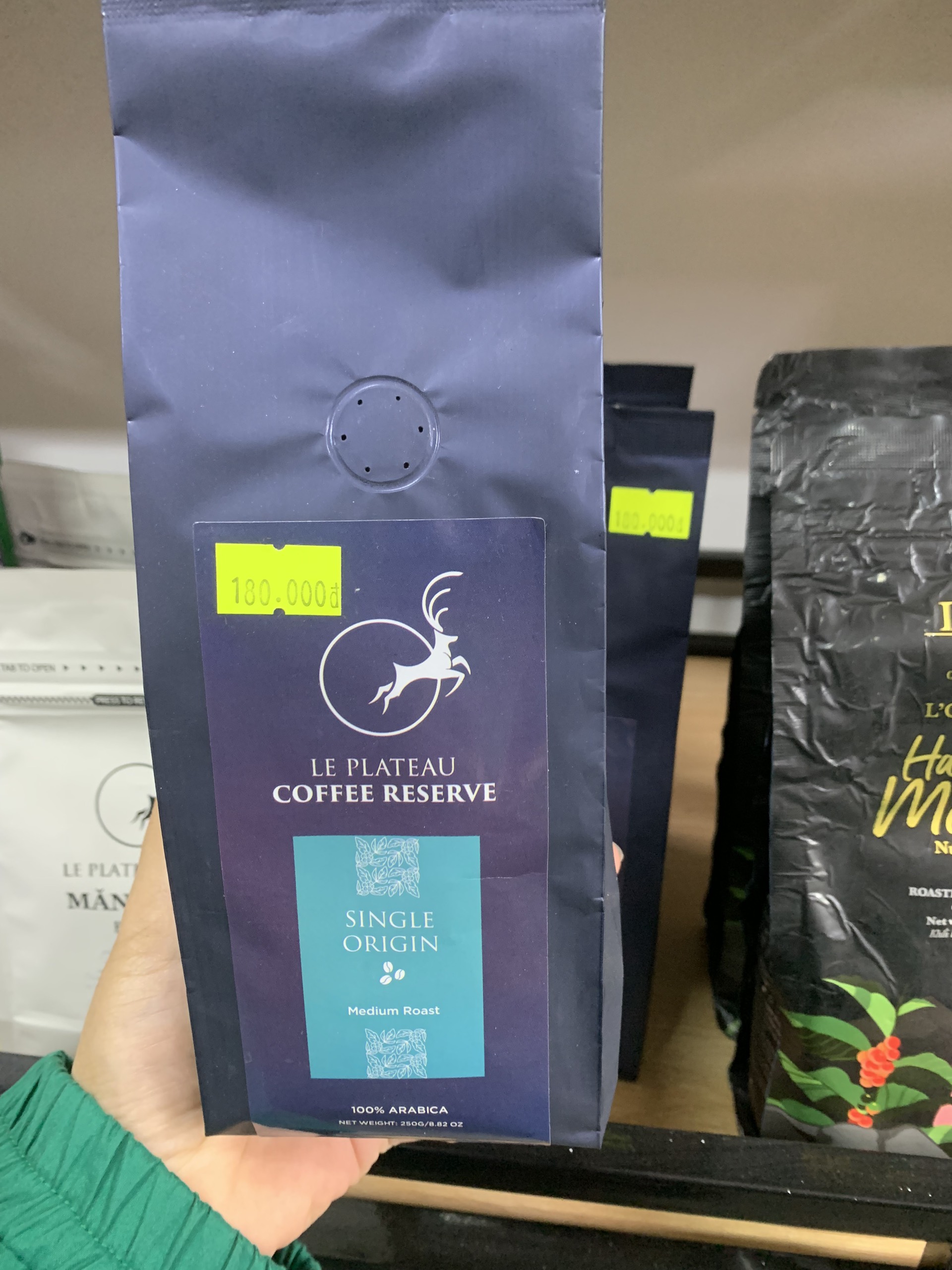 Cà phê Arabica dạng bột Túi