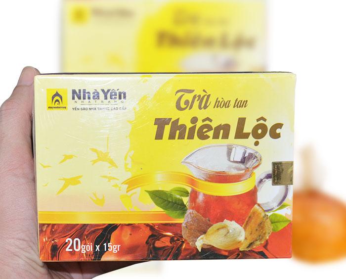 Trà Hòa Tan Thiên Lộc Hộp 20 x15g Gói Thương Hiệu Nhà Yến Nha Trang